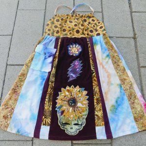 SunfLower SteaLie Halter SunDreSS || Sunshine Dayd